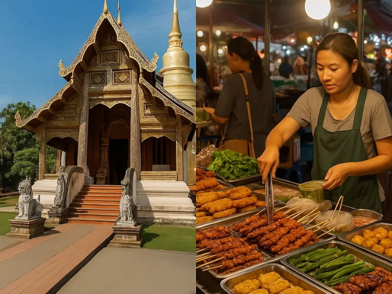 Thailand’s beaches and temples as a cheap holiday destination in 2025