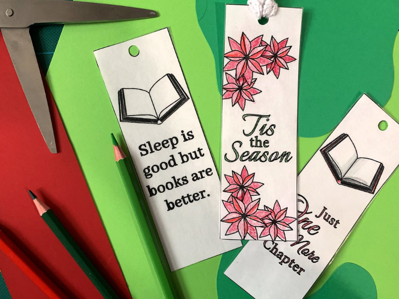 Craft custom bookmarks – a creative and easy craft to do at home