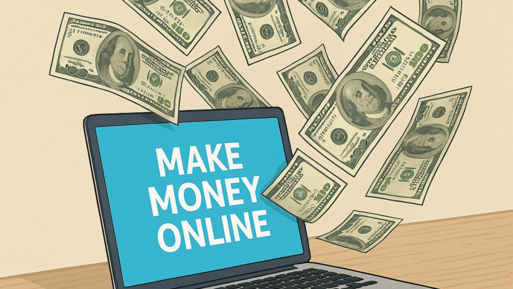 legit ways to make money online from home using a laptop.