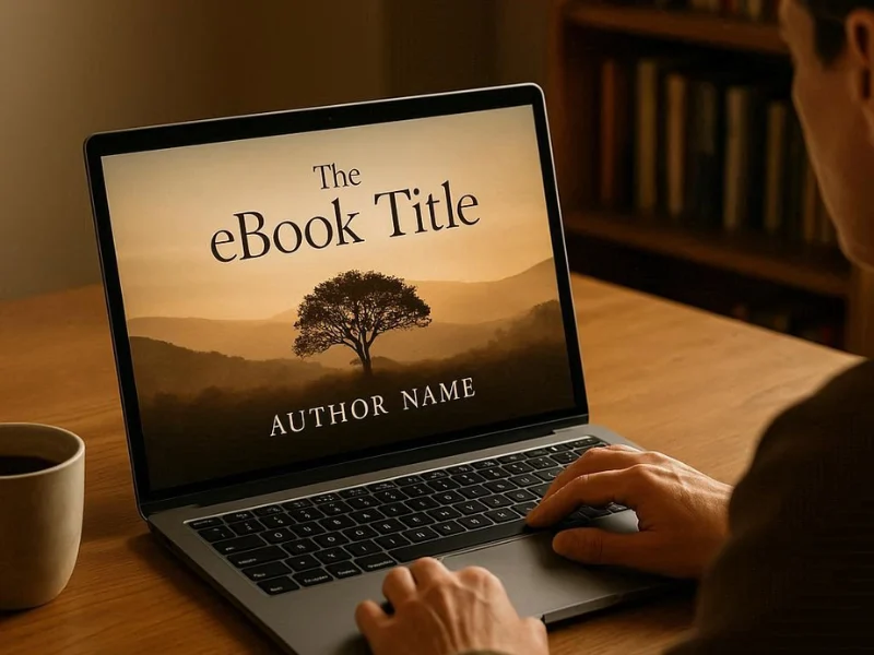 Author self-publishing an eBook online