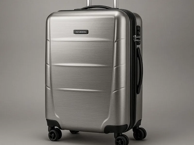 Samsonite Winfield 3 DLX Hardside carry-on suitcase in silver finish