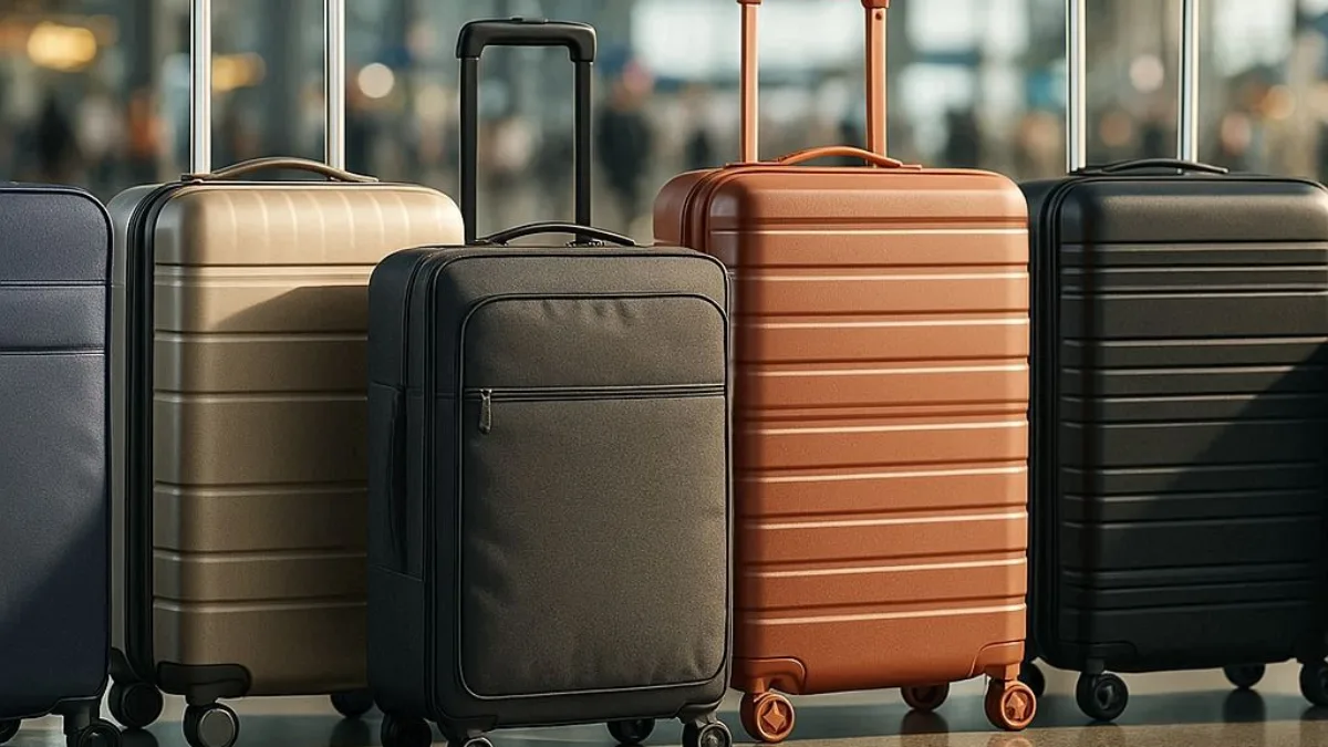 Best Carry On Luggage 2025 – Stylish and functional travel suitcases at airport