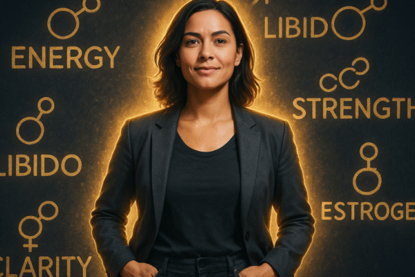 What does testosterone do for women