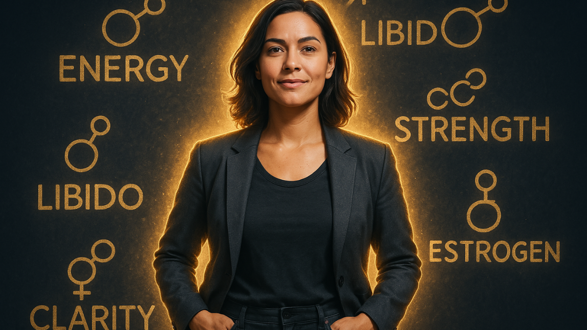 What does testosterone do for women