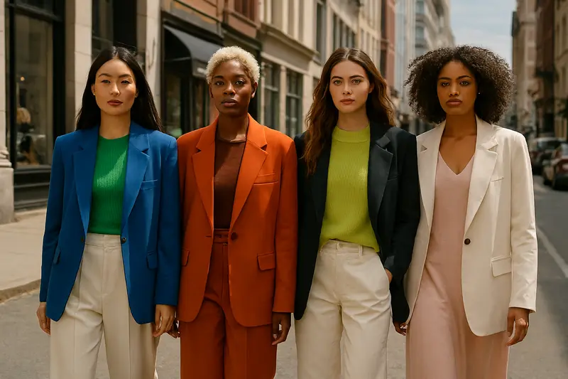 women’s fashion trends in 2025 with stylish outfits and accessories