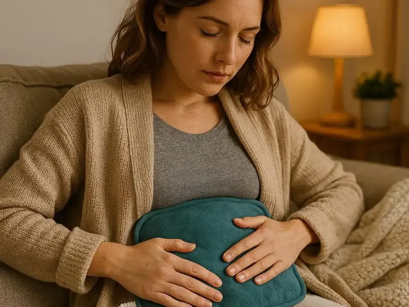 best ways to ease period pains fast at home.