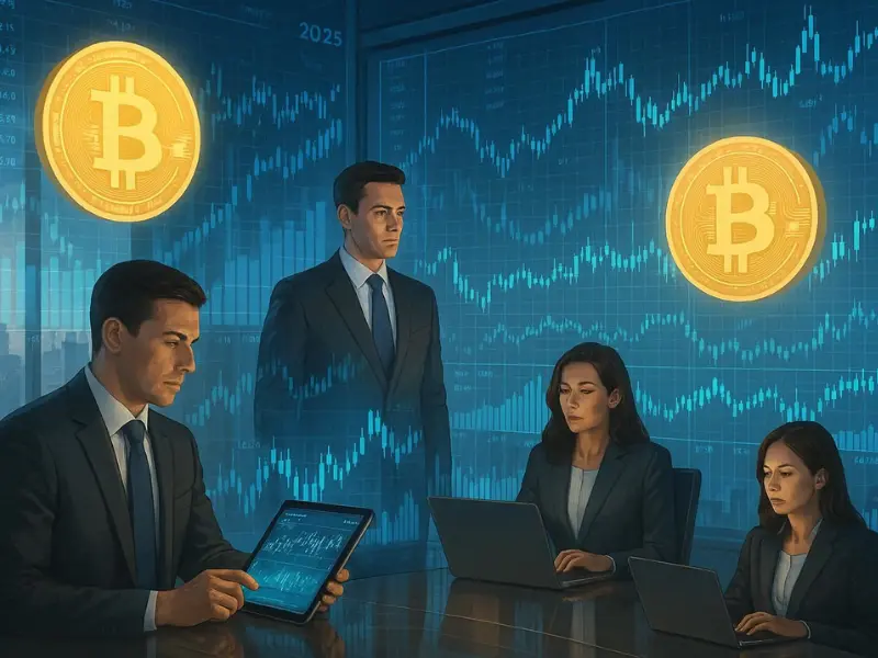 cryptocurrency market trends 2025 institutional investors adoption illustration