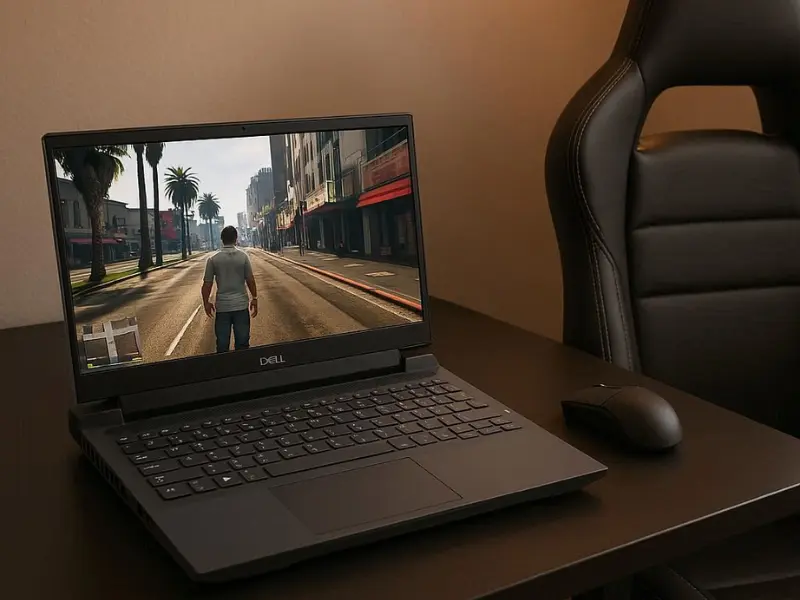 Dell G15 – best all-rounder affordable gaming laptop 2025 with reliable performance.