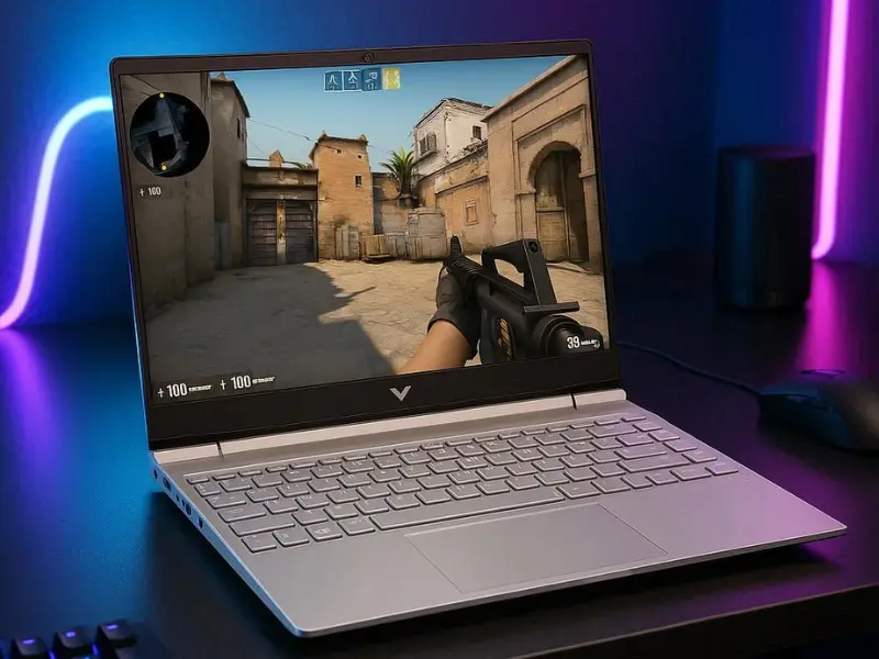 HP Victus 15 – best budget gaming laptop 2025 with 144Hz display for competitive gaming.