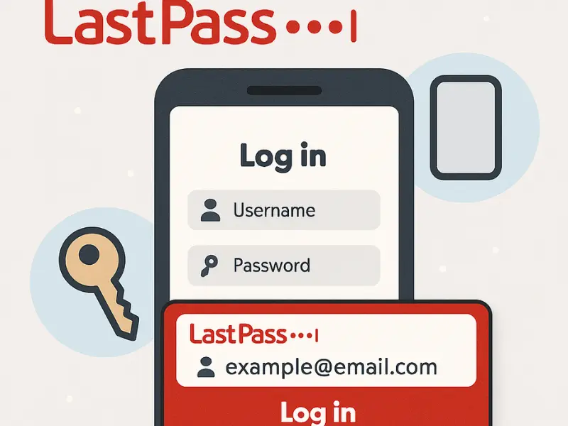 LastPass free password manager