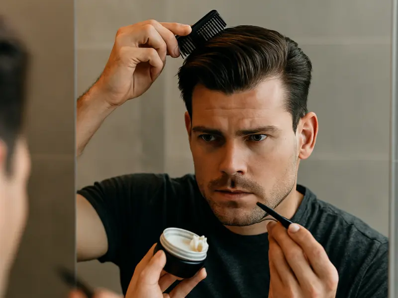 what is a type of hairstyle that fits square men