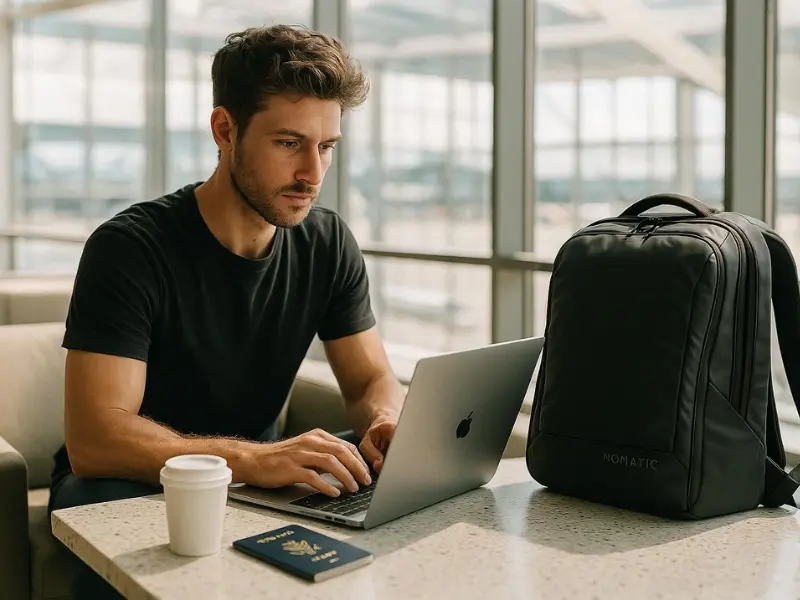 nomatic best carry-on backpack for international travel