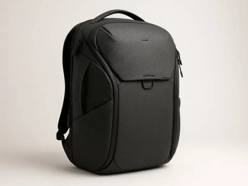 Peak Design Travel Backpack 45L, the best carry-on backpack for international travel for premium travelers.