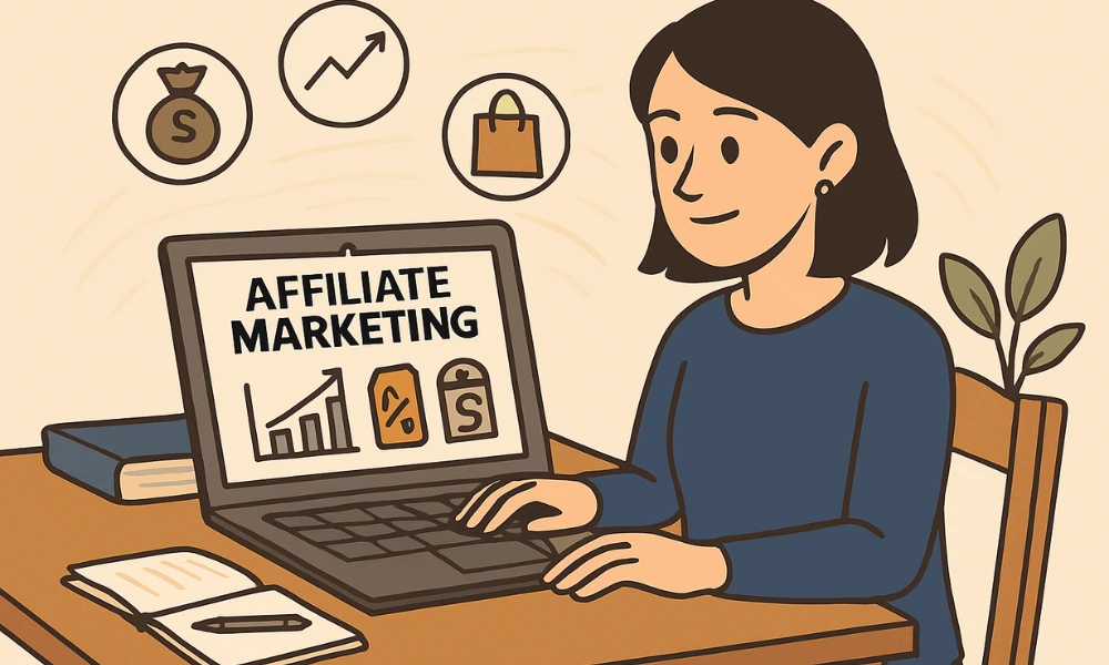 Affiliate marketing as one of the best ways to make money from home
