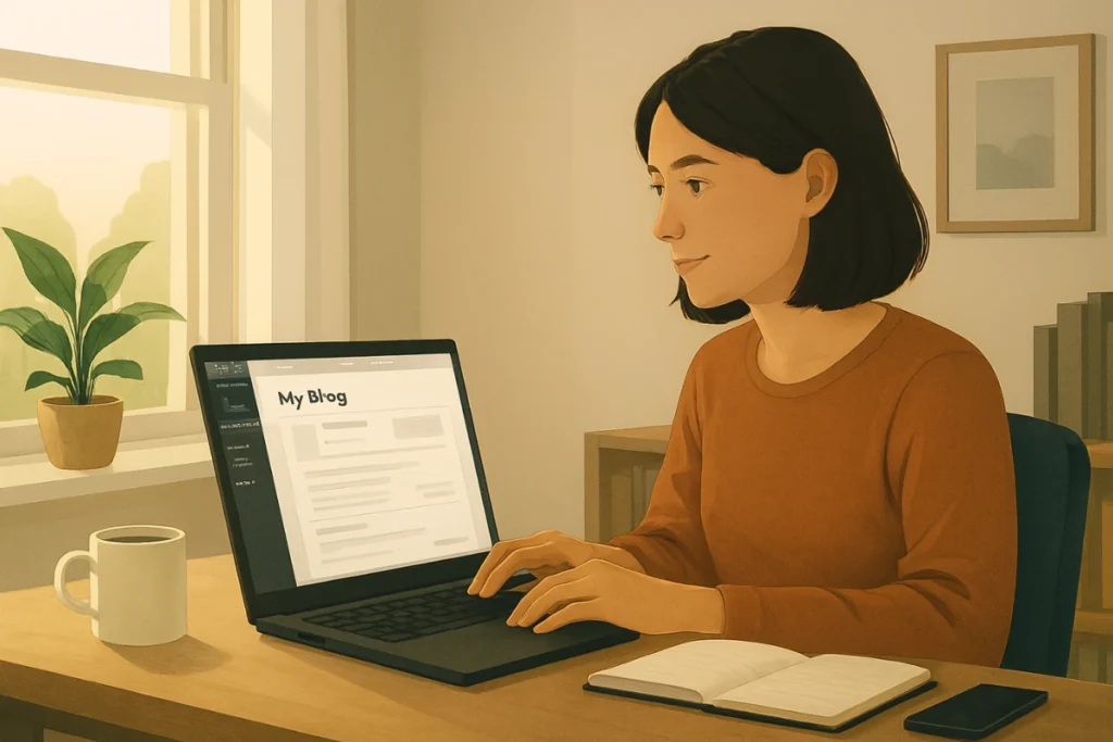 Blogging as a long-term way to make money from home