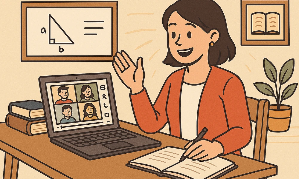 Online teaching and coaching from home for income