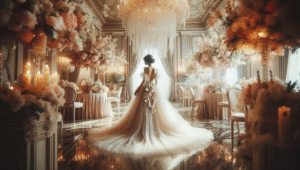 Stunning wedding guest Dreses styled elegantly for a modern wedding celebration