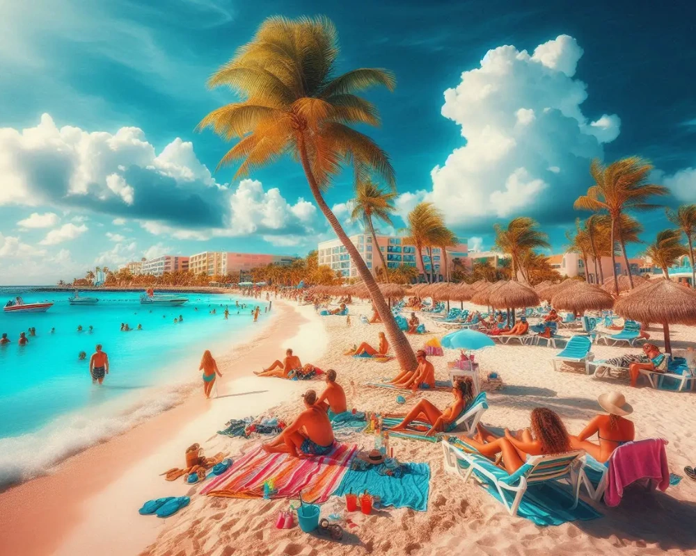 Aruba island beach known as one of the best Caribbean islands to visit