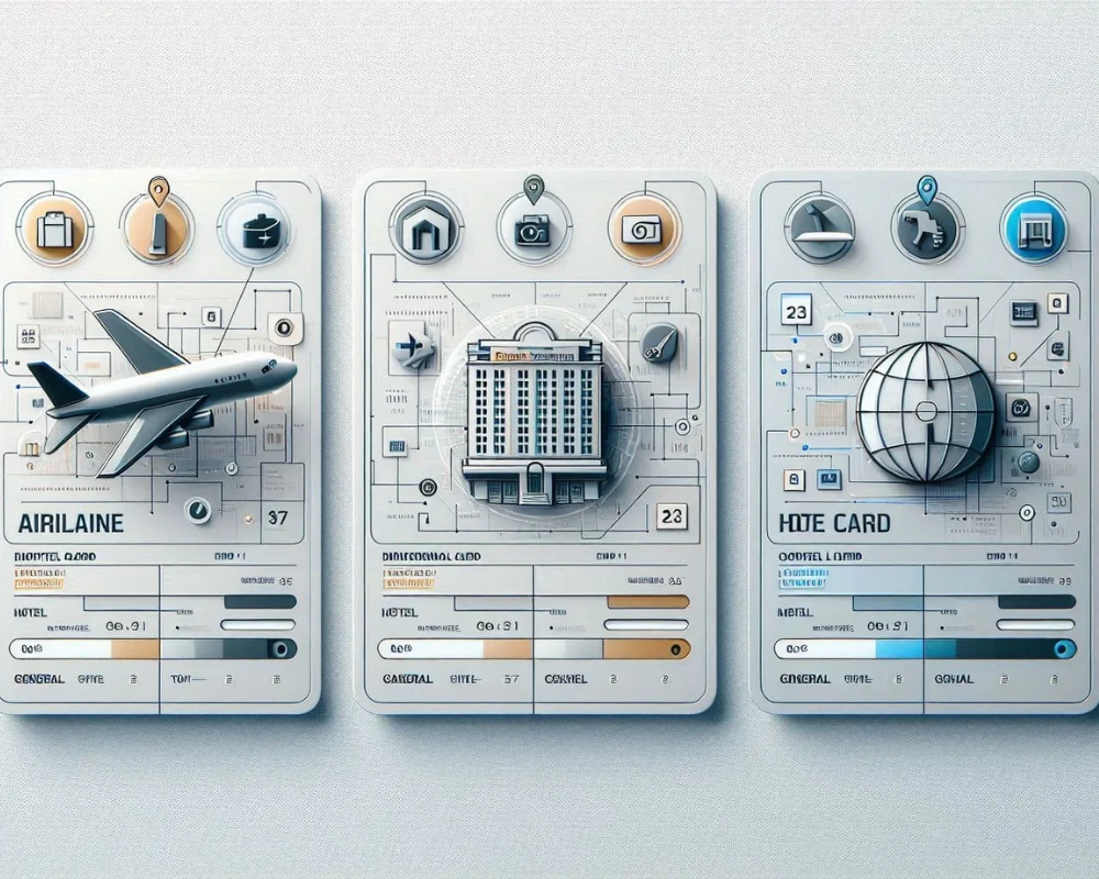 airline hotel and general best cradit cards for travel comparison