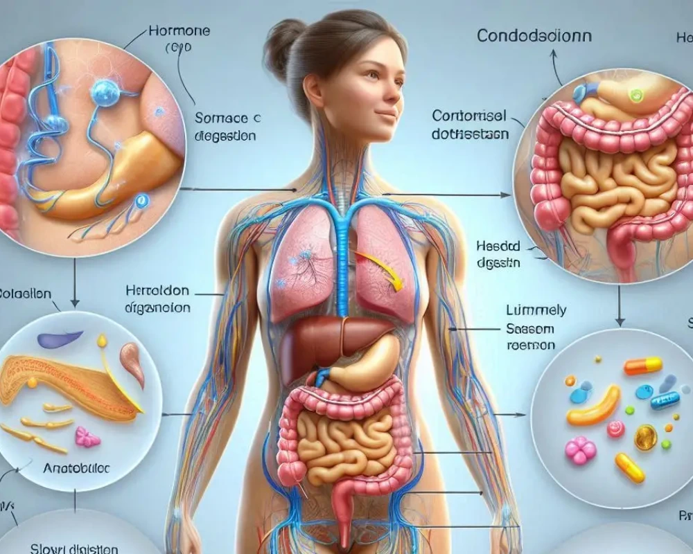 can stress cause constipation by releasing cortisol